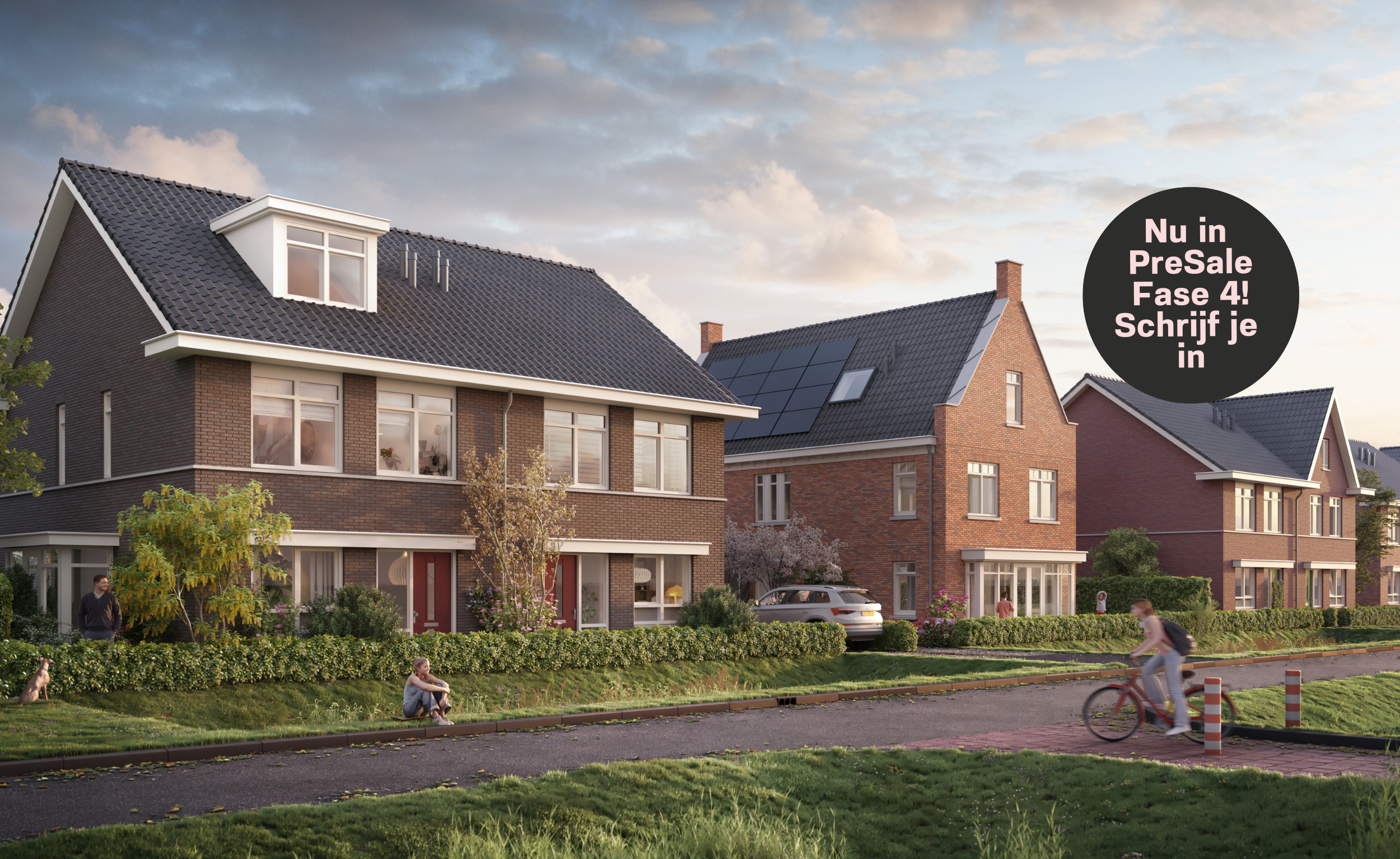 Laatste 13 woningen in Fase 4 zijn nu in PreSale